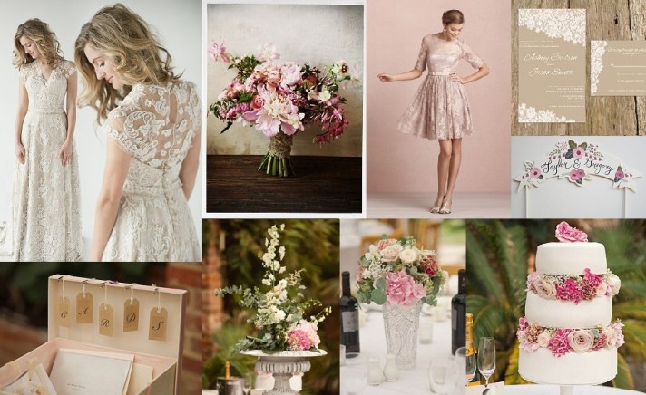 dustyroseboard and lace