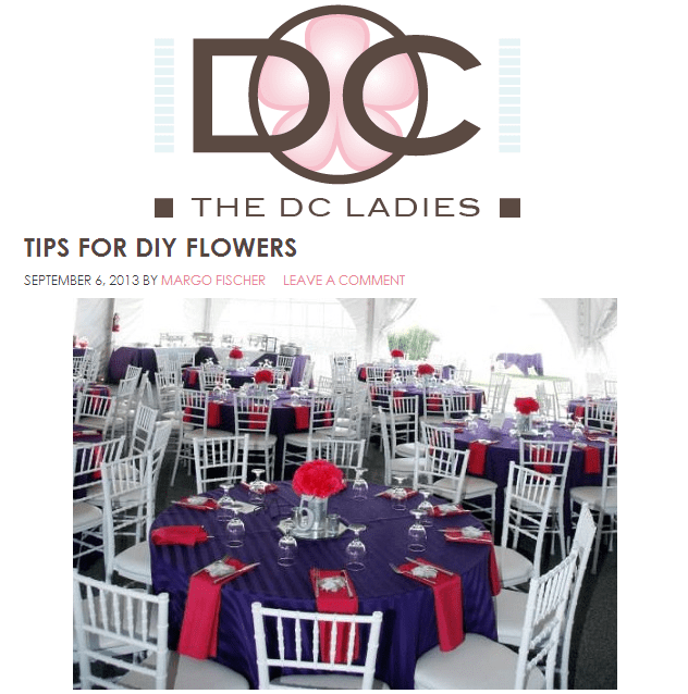 tips for diy flowers the dc ladies bright occasions