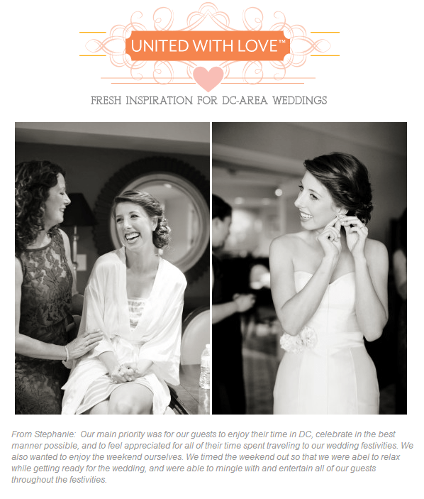 Classic Black and Cream Washington DC Wedding Ceremony: Stephanie + Chase by Kristen Gardner Photography