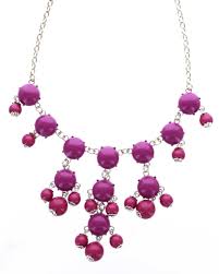  Bubble Statement Necklace 