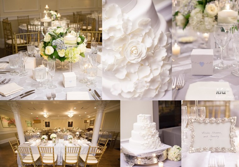 Color Scheme - Pale Blue, Silver, Gold, White