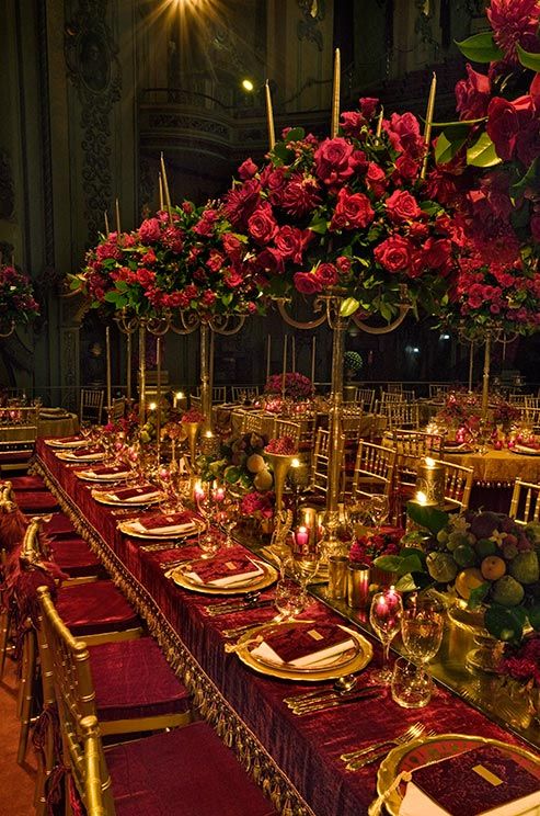 Pantone Color of the Year Marsala - Colin Cowie